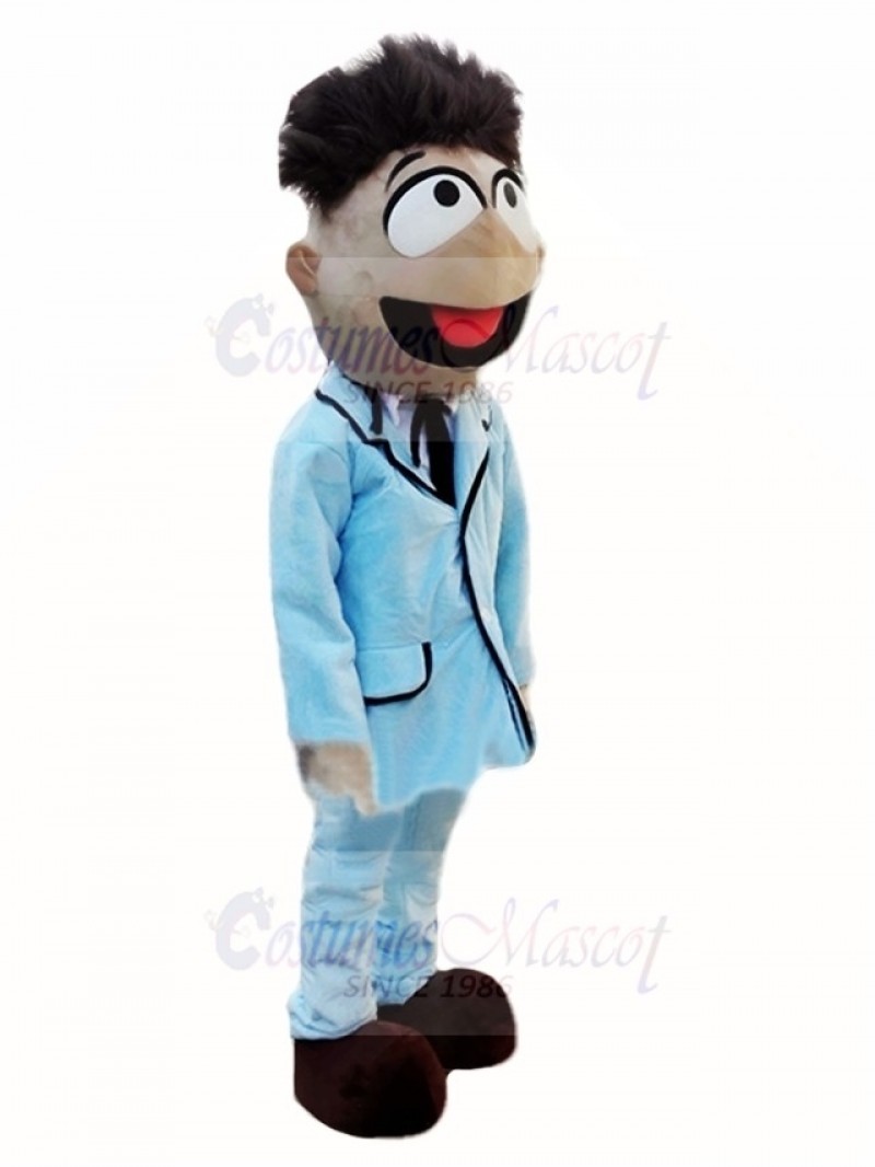 2nd Version Of Optimistic Boss Ernie Mascot Costume 