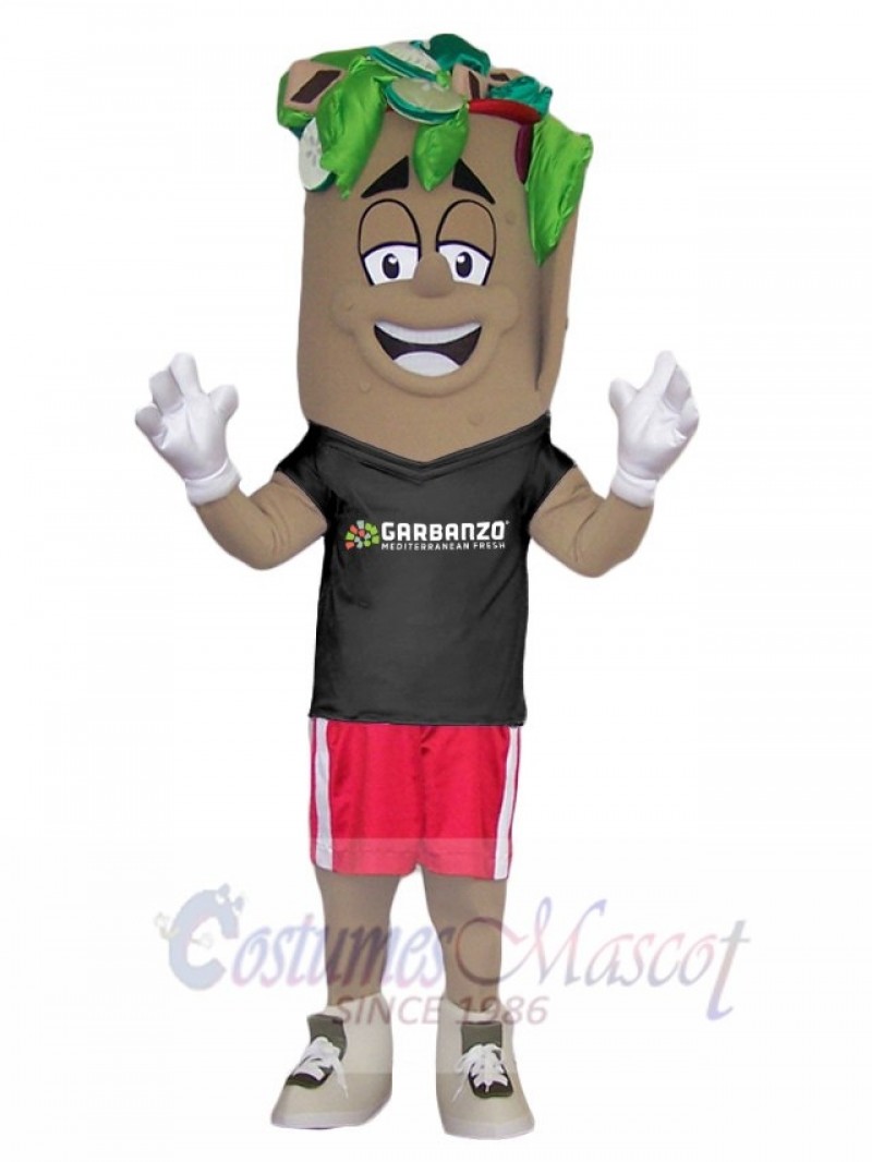 Pita Bread mascot costume