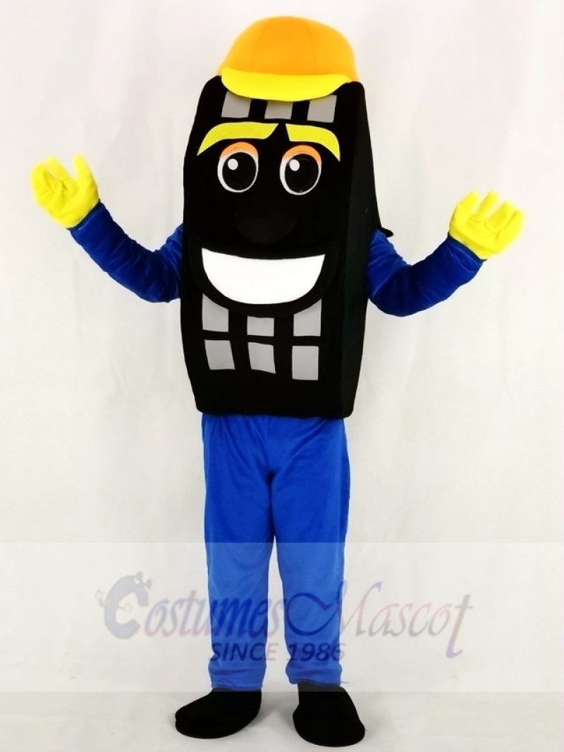 Blue Auto Tyre Cab Tire Mascot Costume Cartoon	