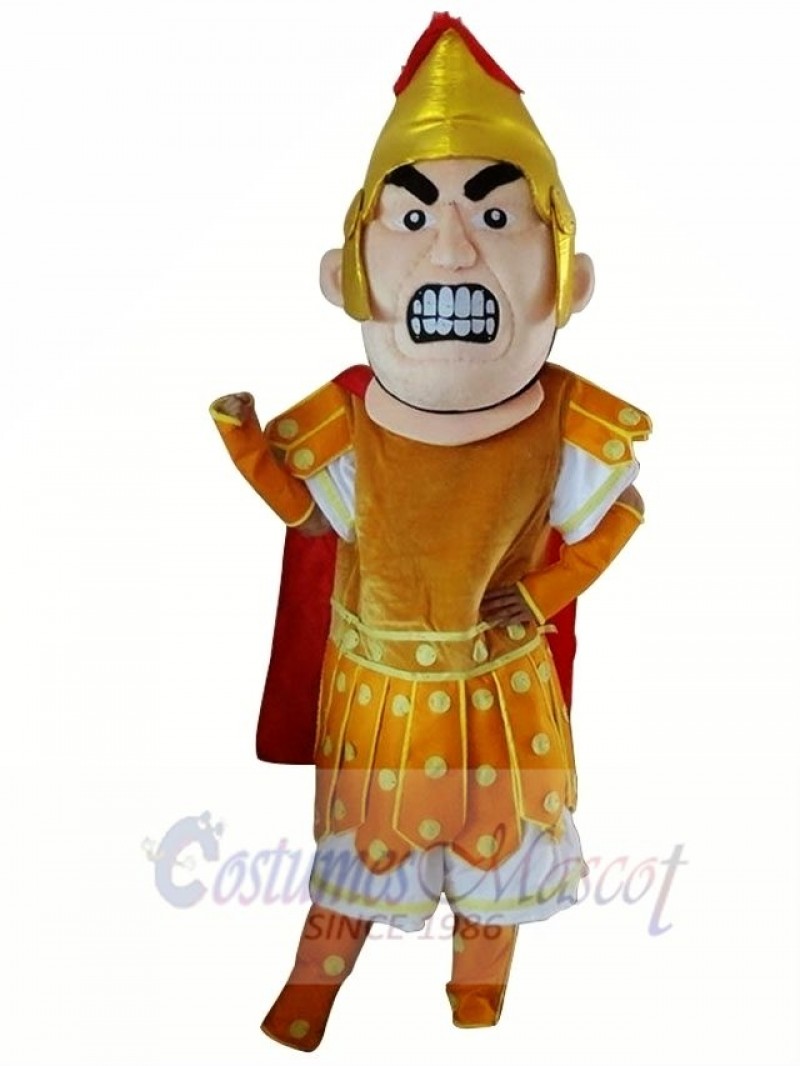 Gold Trojan Mascot Costume 