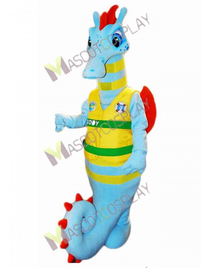 Sea Horse Buddy Mascot Costume