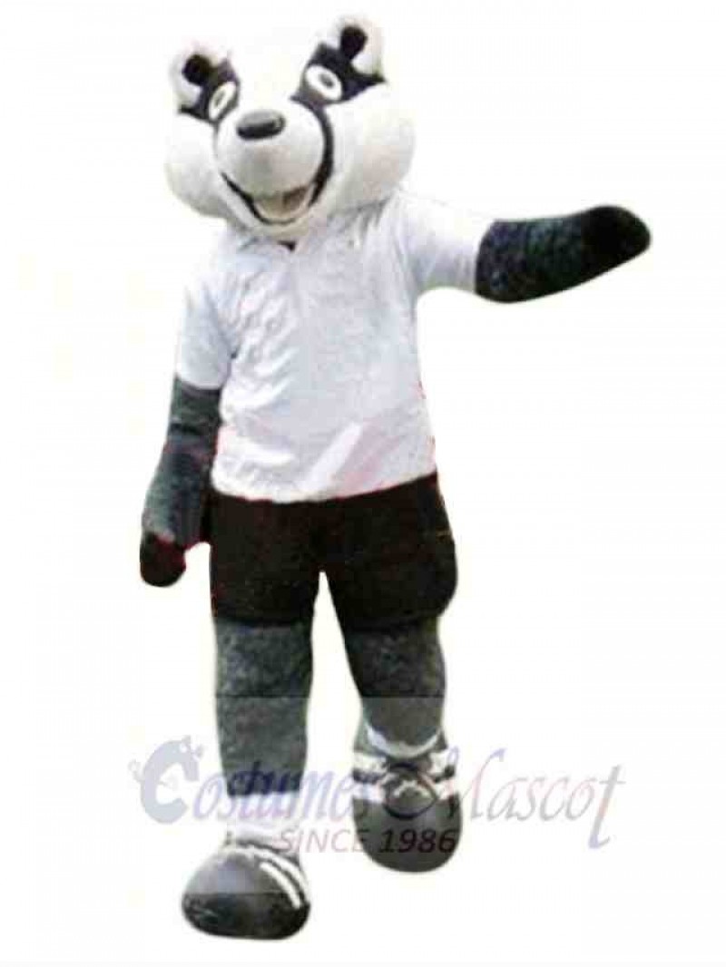 Sporty Badger Mascot Costume 