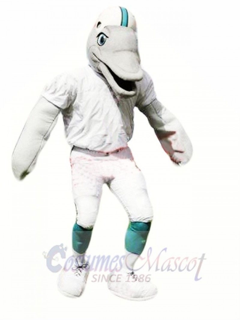 Sporty Dolphin Mascot Costume