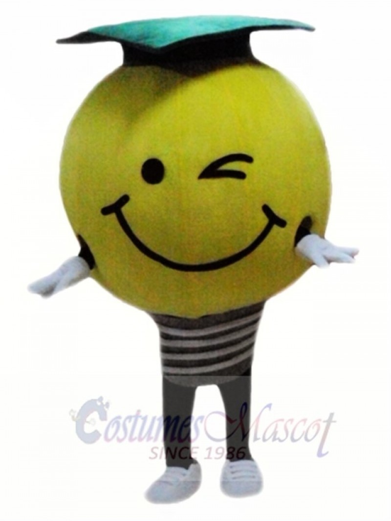 Light Bulb Mascot Costume