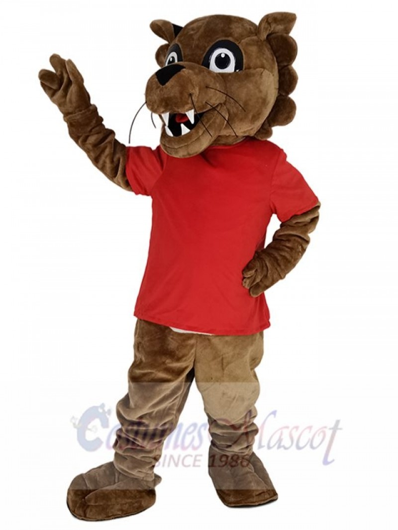 Cougar mascot costume