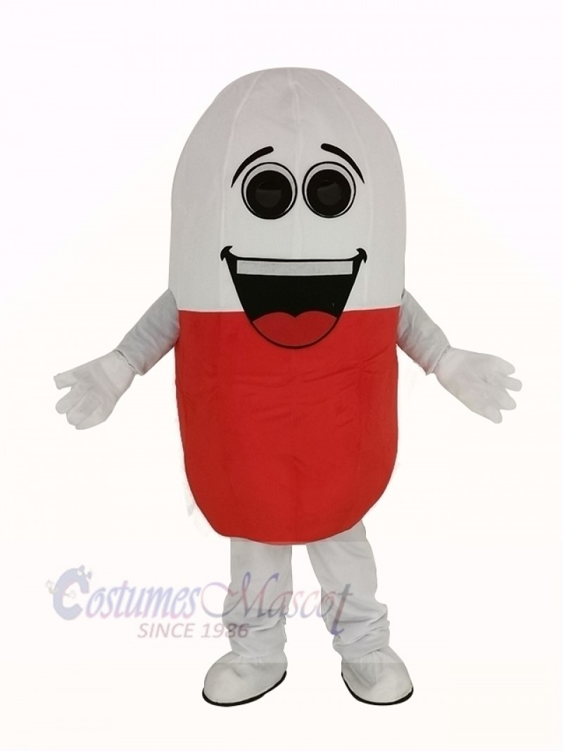Capsule Pill Medicine Mascot Costume Cartoon