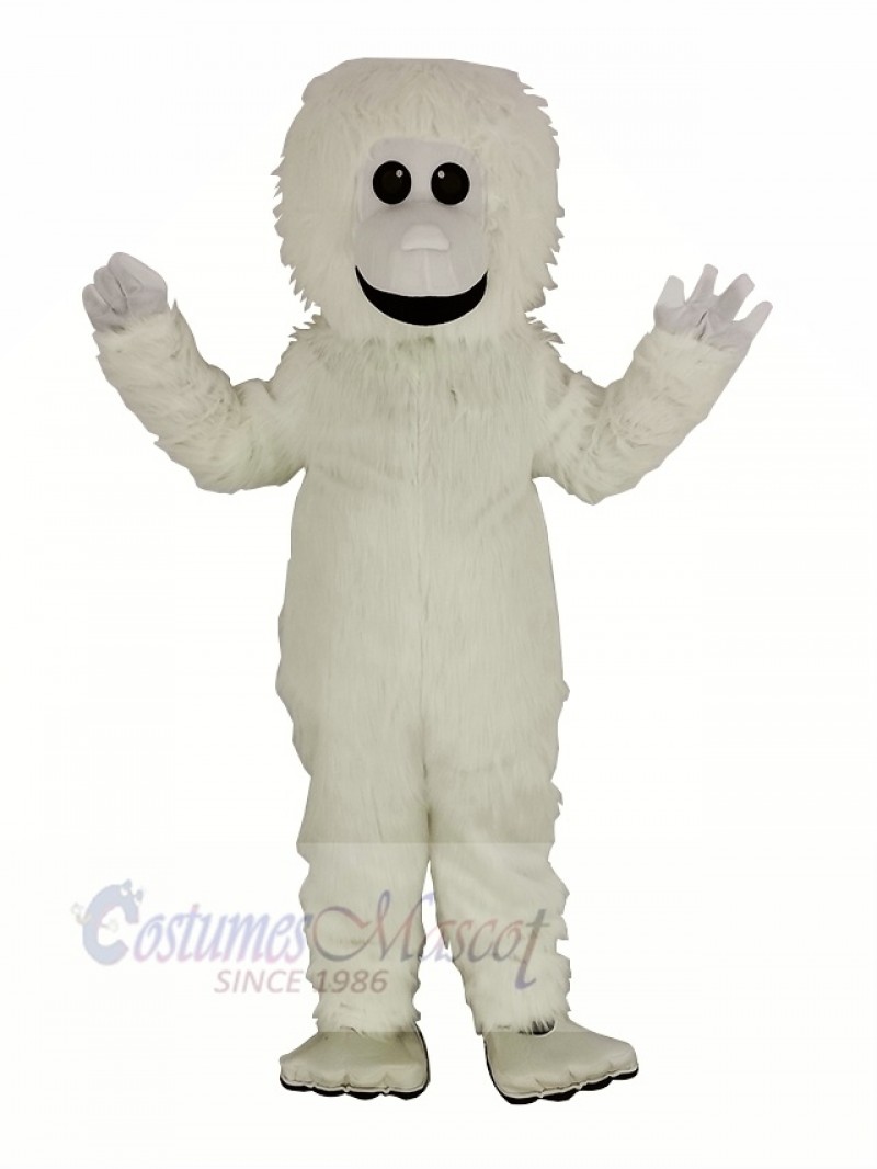 Snow Monster Yeti Mascot Costume