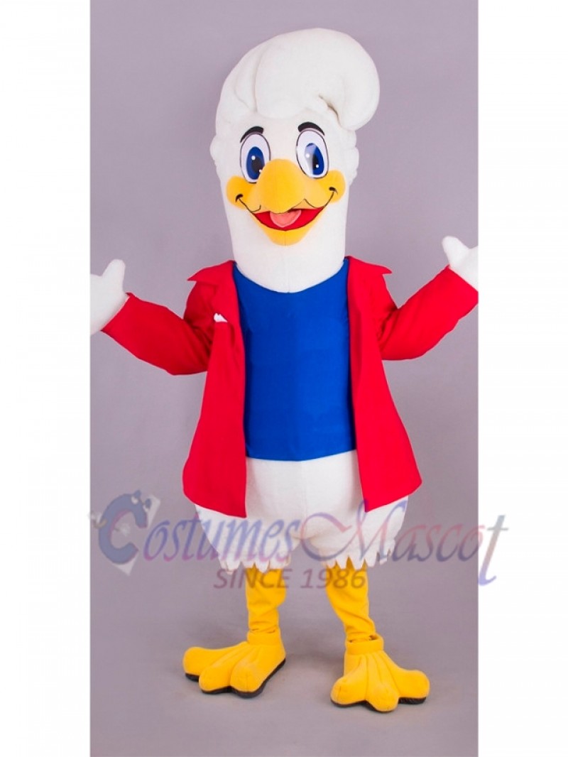 Goose mascot costume