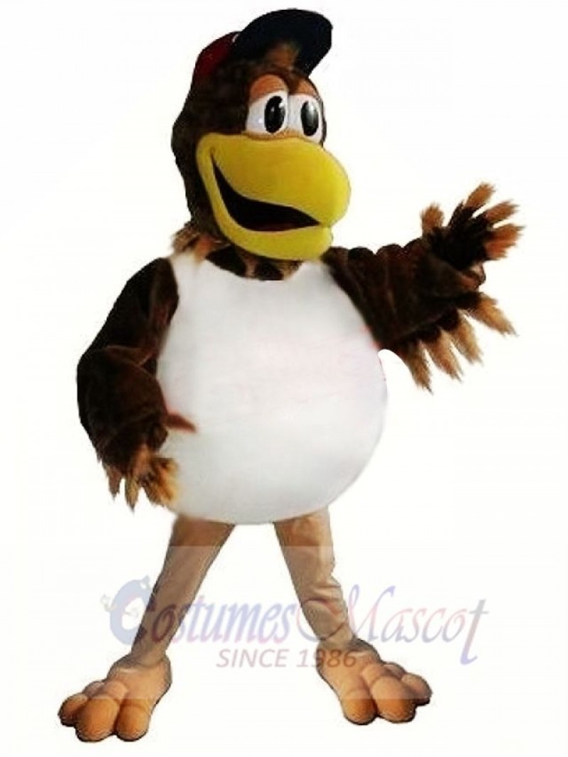Sporty Baseball Chicken Mascot Costume
