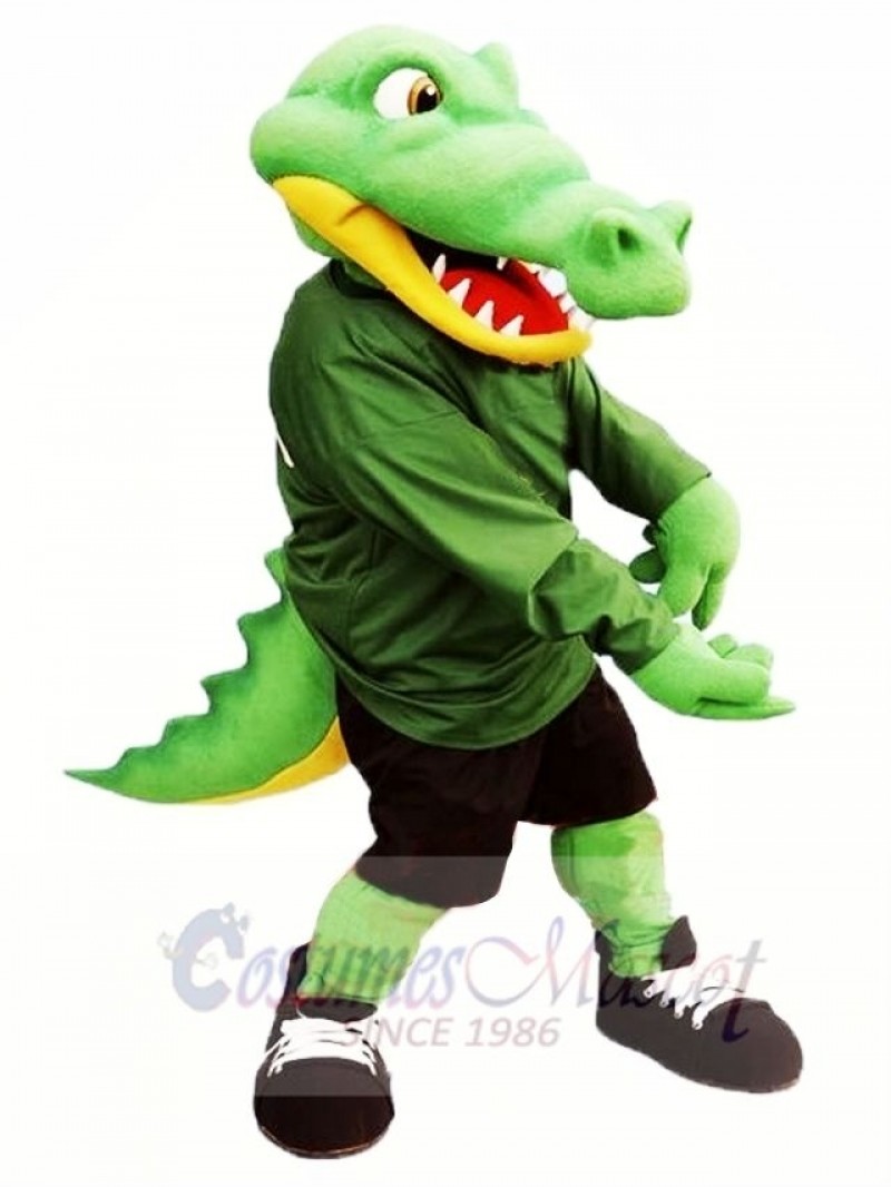 High Quality Alligator Mascot Costume 