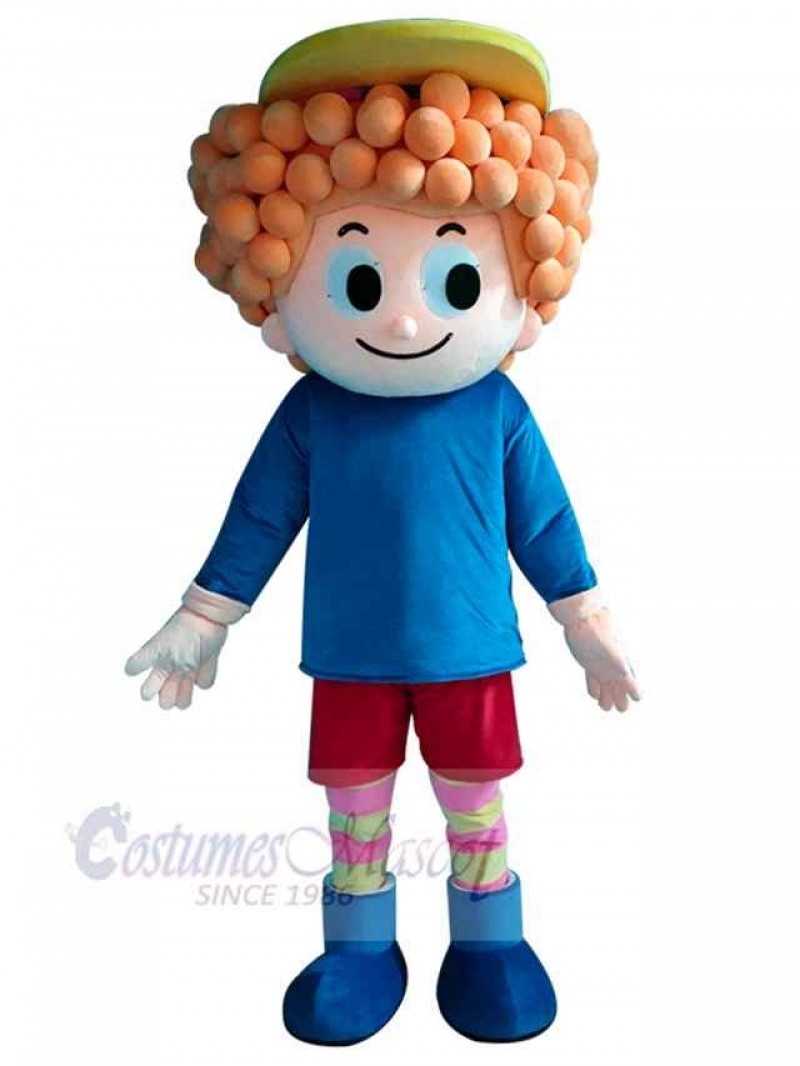 Boy mascot costume