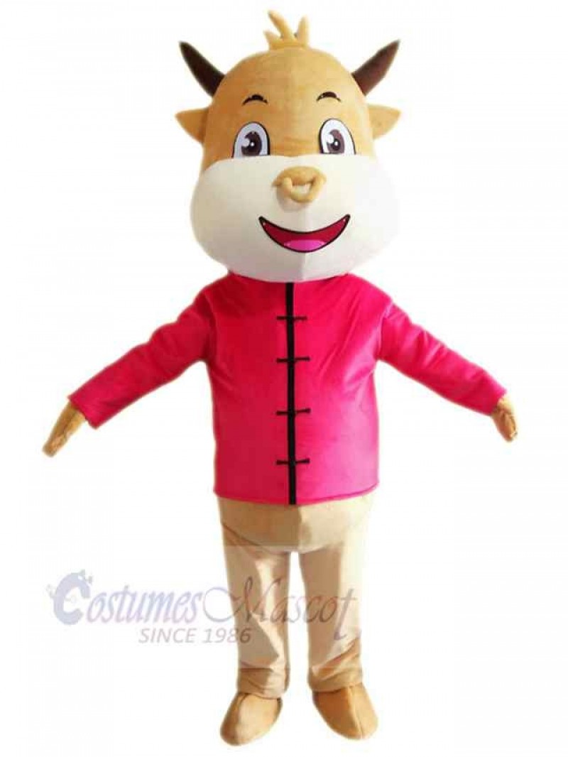 Cow mascot costume