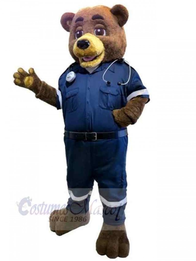 Bear mascot costume