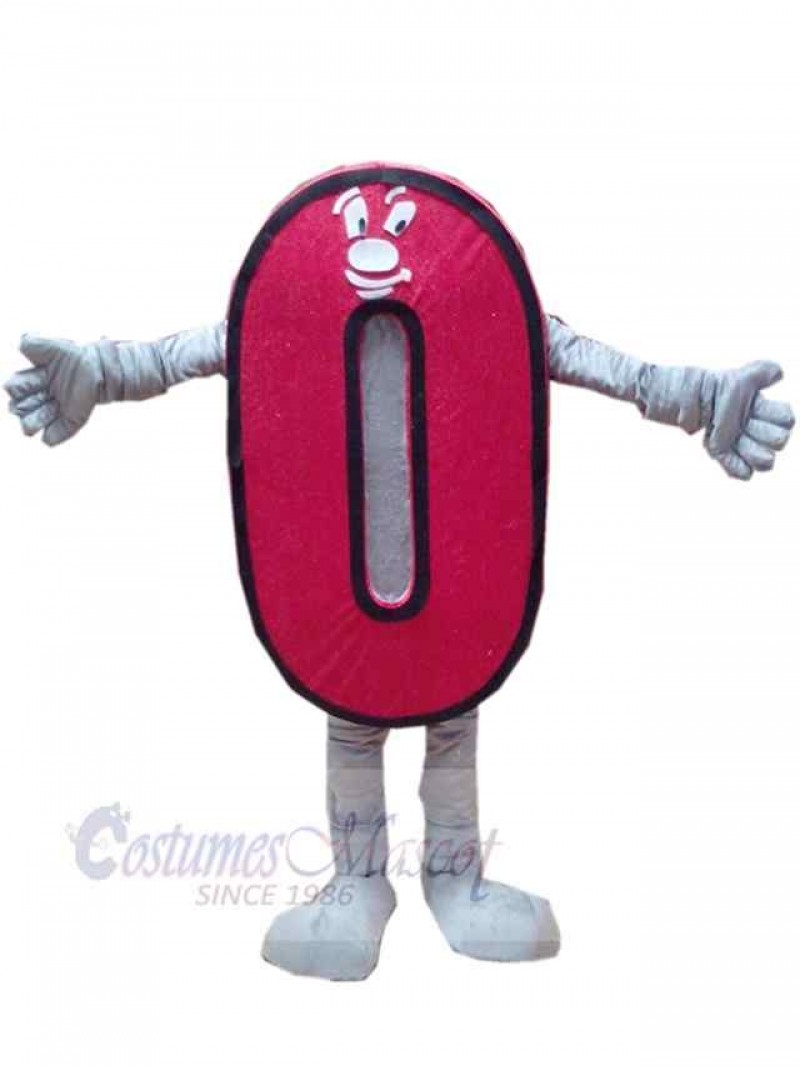 Arabic Number mascot costume