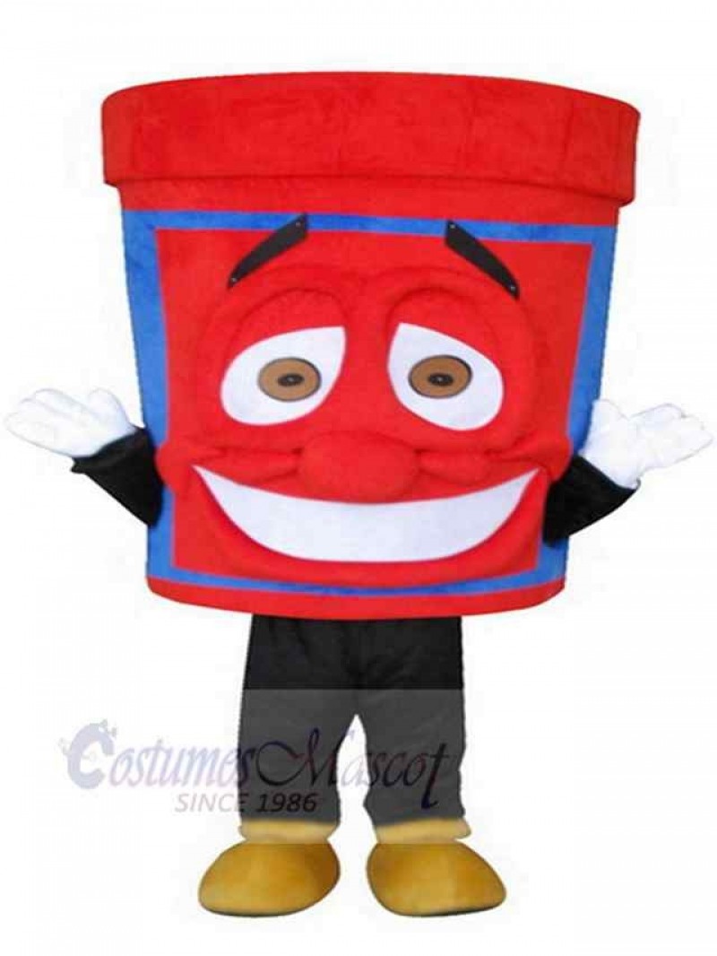 Trash Can mascot costume