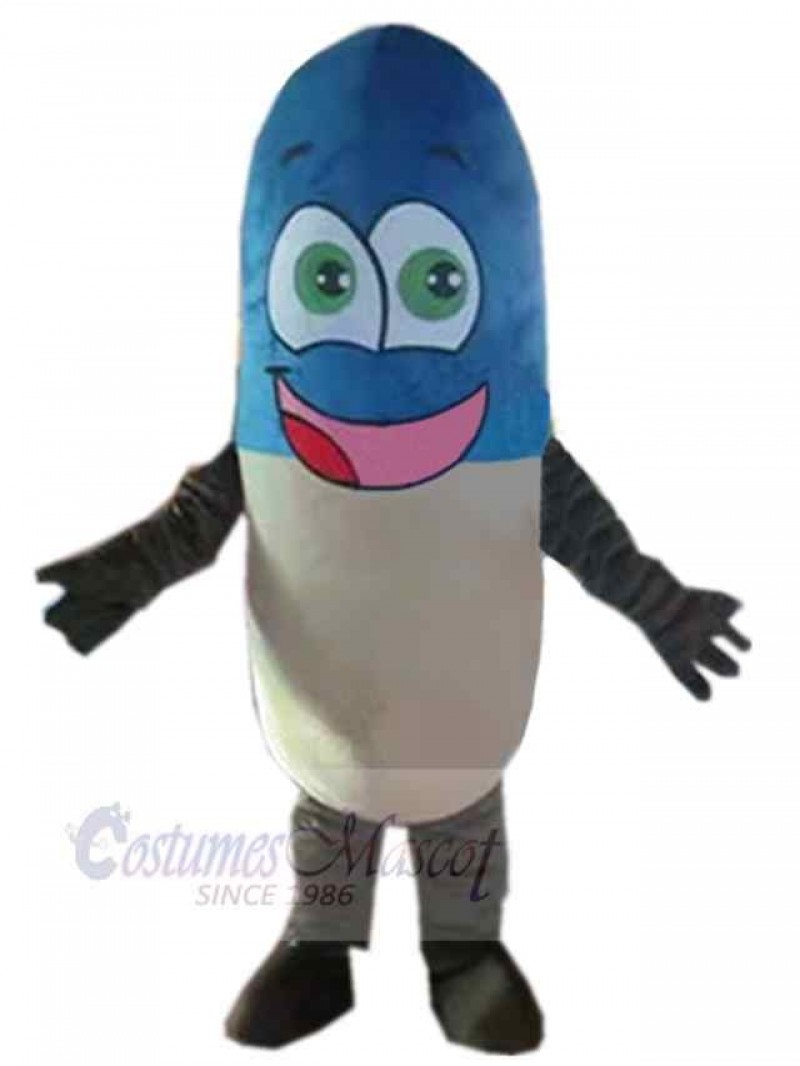 Pill mascot costume