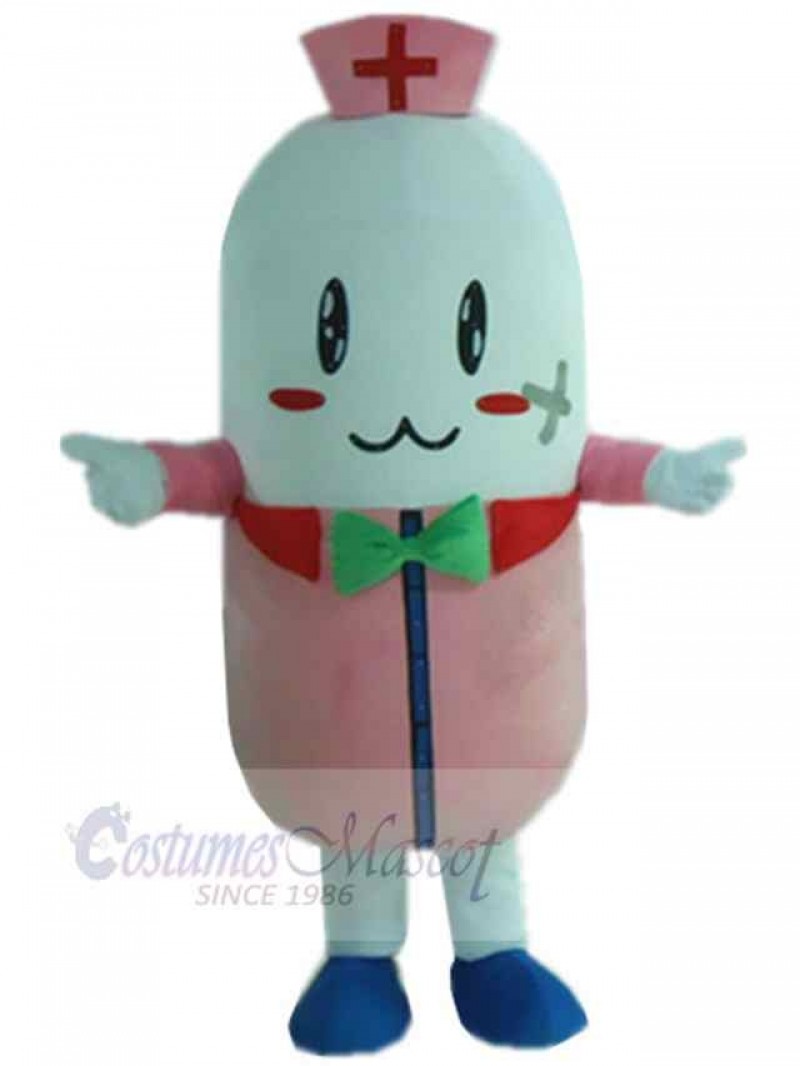 Pill mascot costume