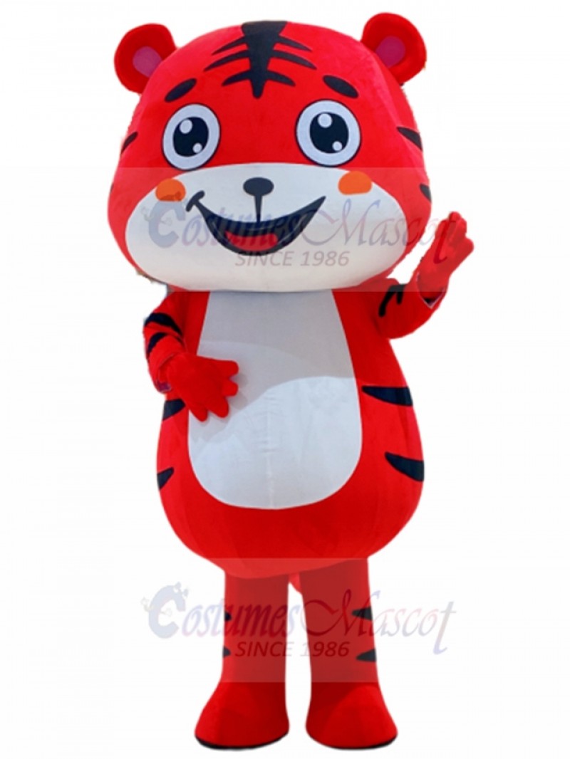 Tiger mascot costume