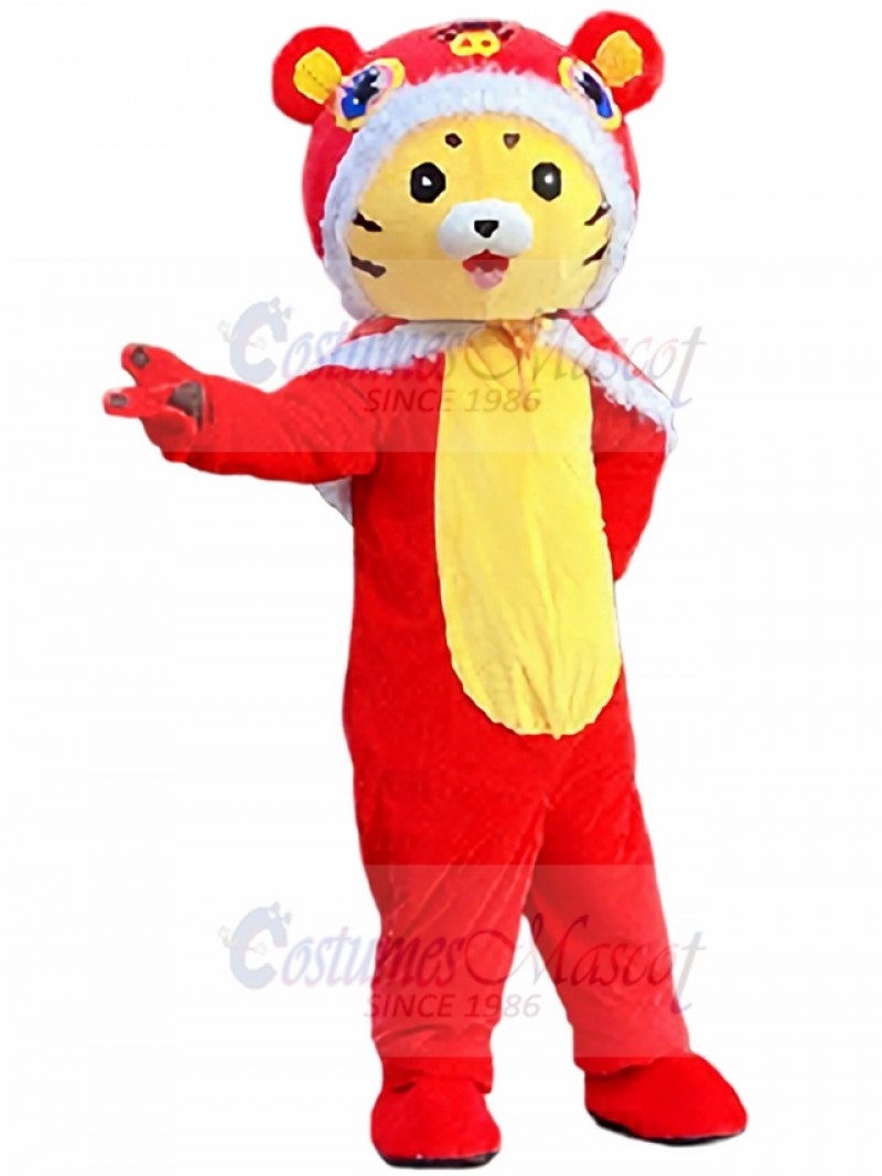 Tiger mascot costume