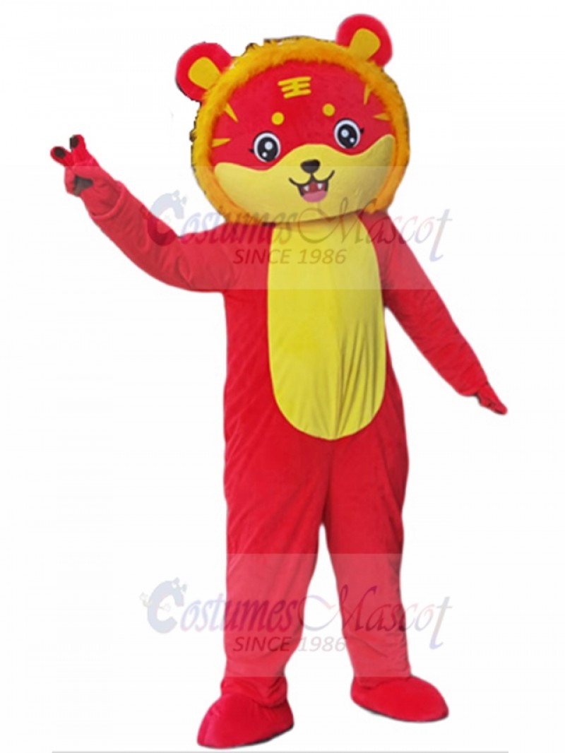 Tiger mascot costume