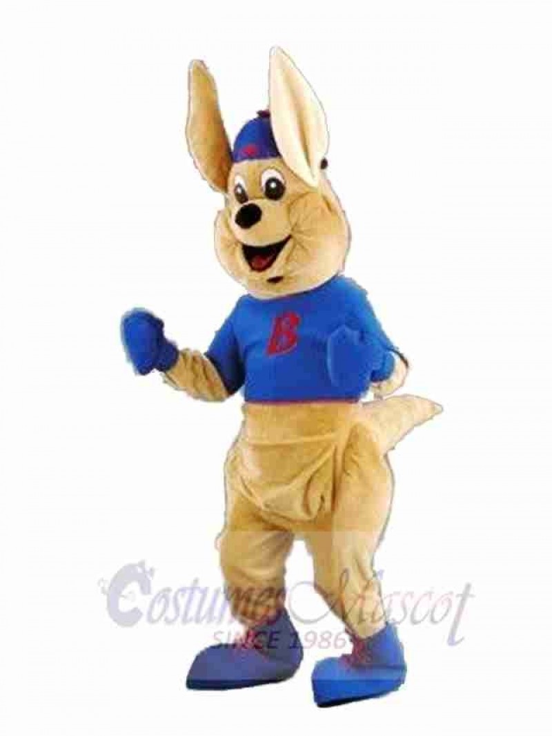 Thumper Kangaroo Mascot Costume