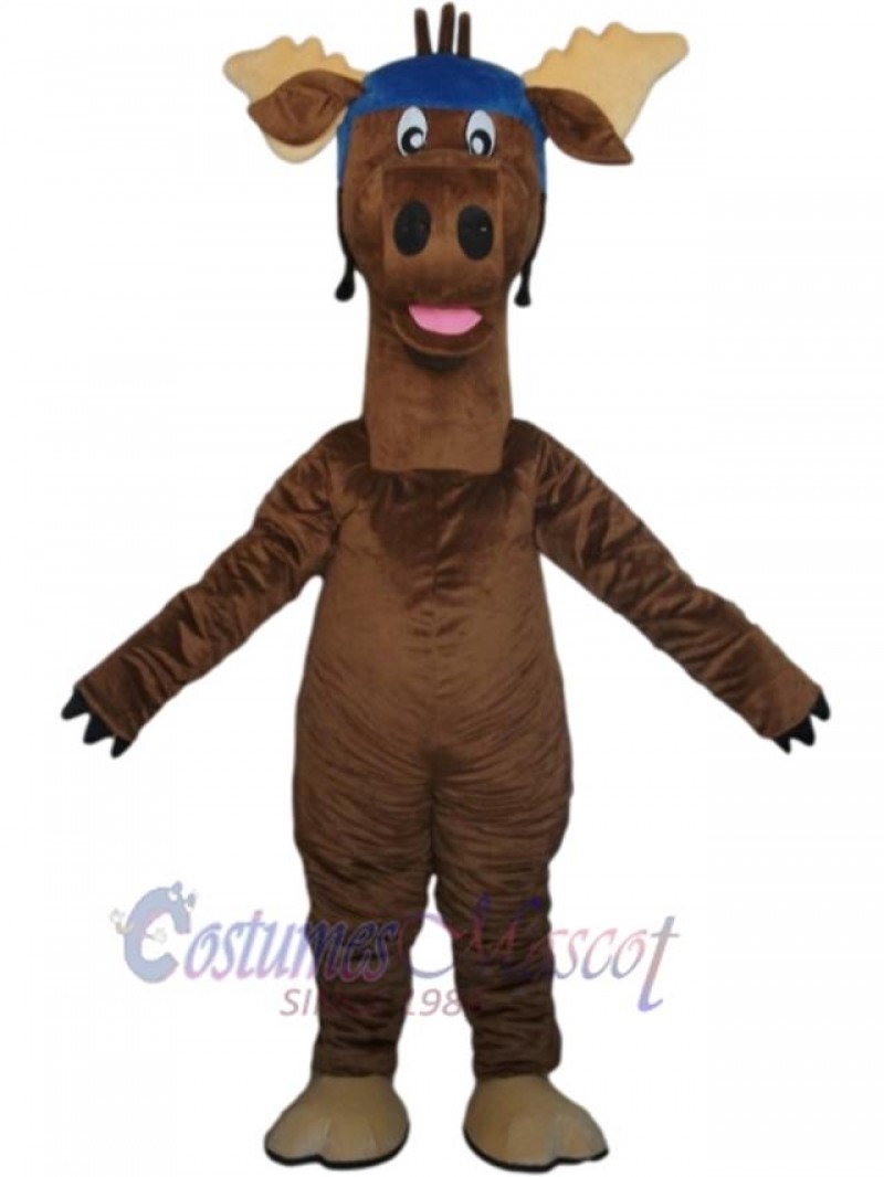 Deer mascot costume