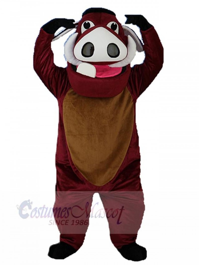 Pig mascot costume