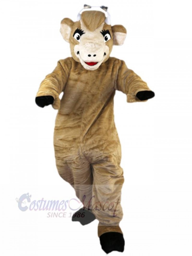 Bull mascot costume