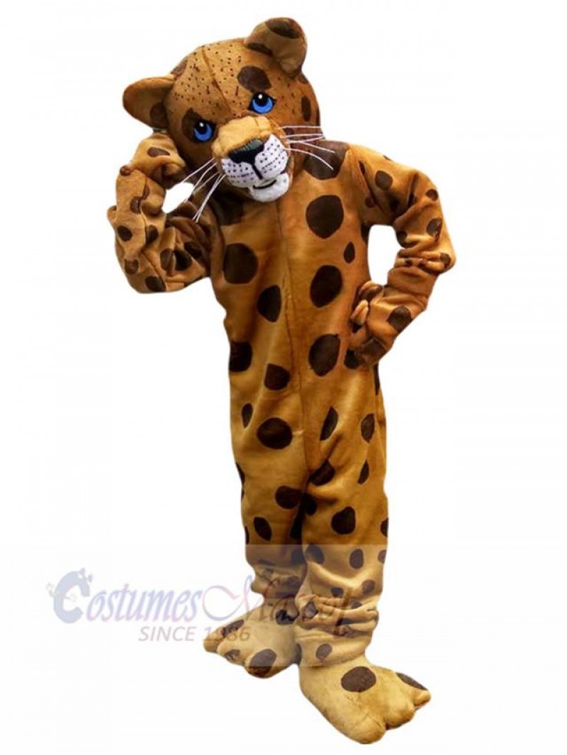 Leopard mascot costume
