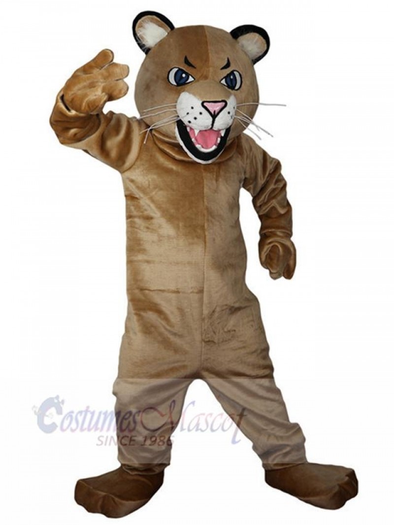 Leopard mascot costume
