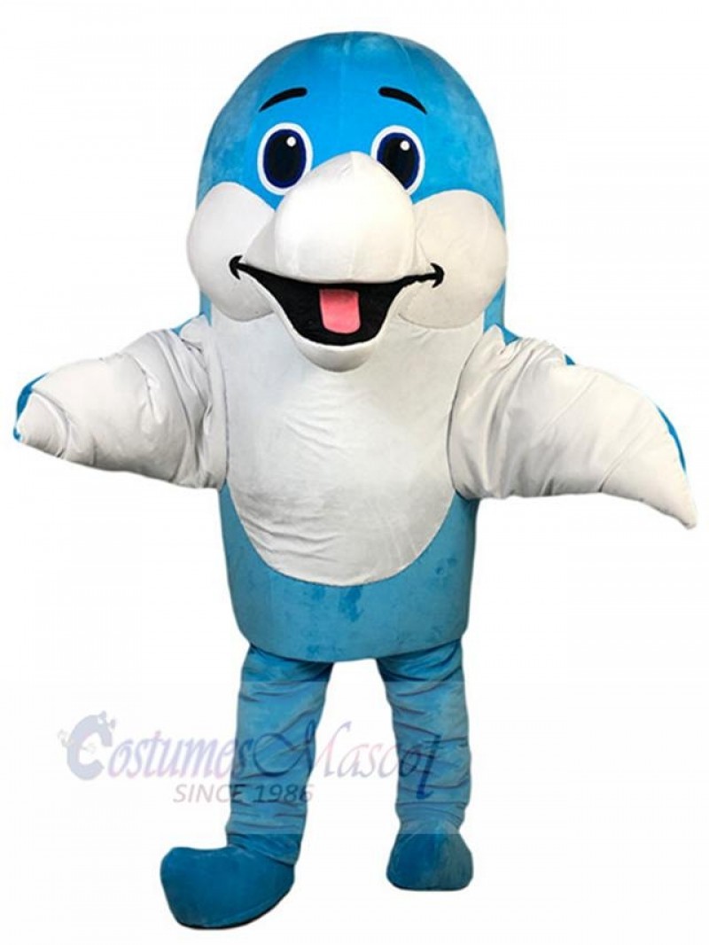 Dolphin mascot costume