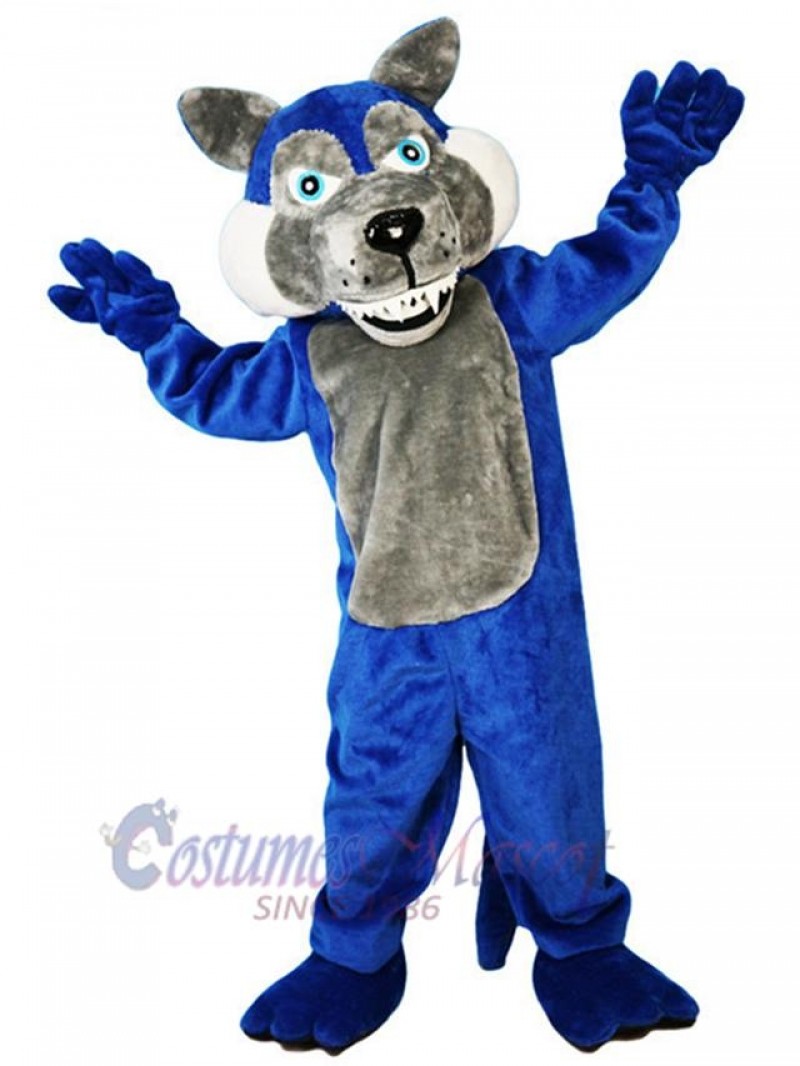 Wolf mascot costume