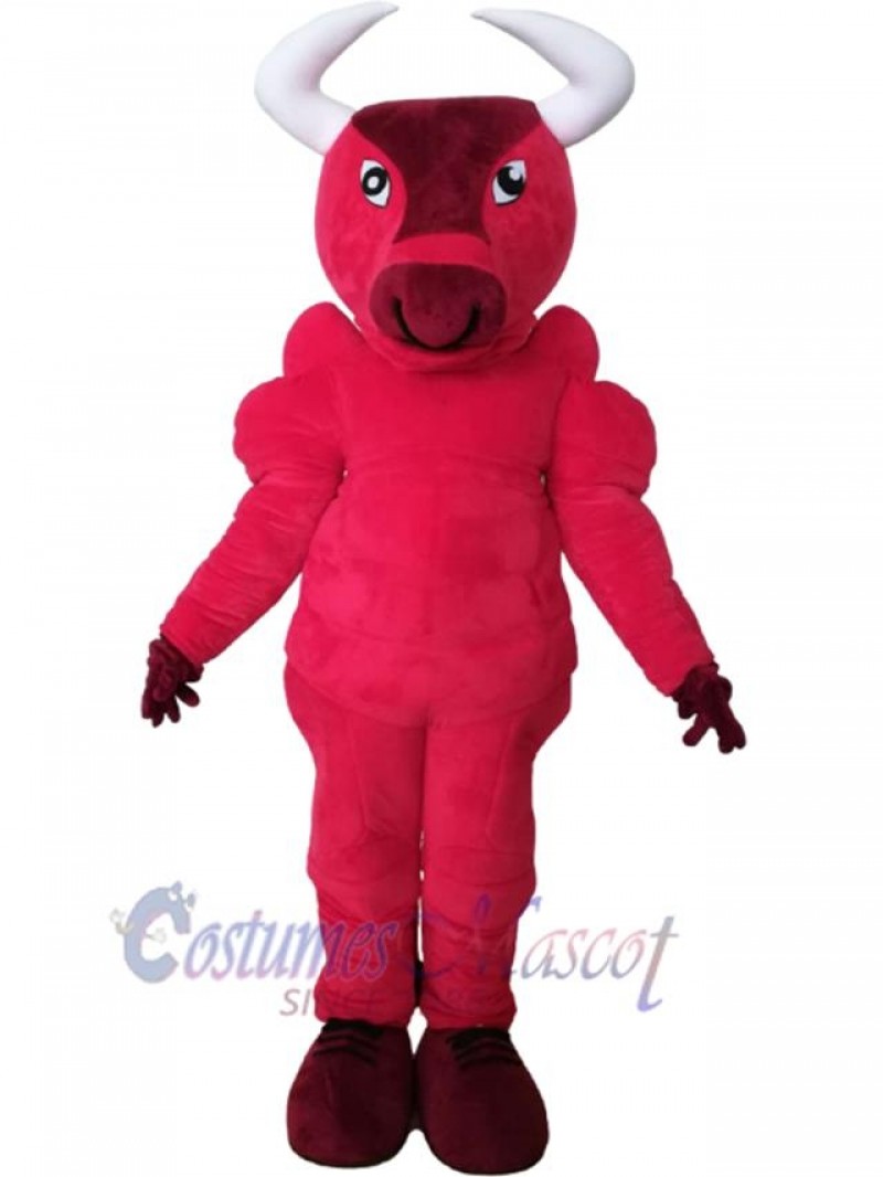 Bull mascot costume