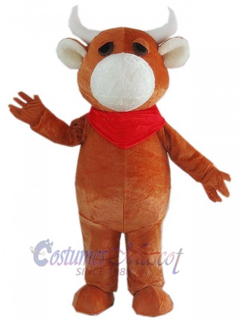 Bull mascot costume