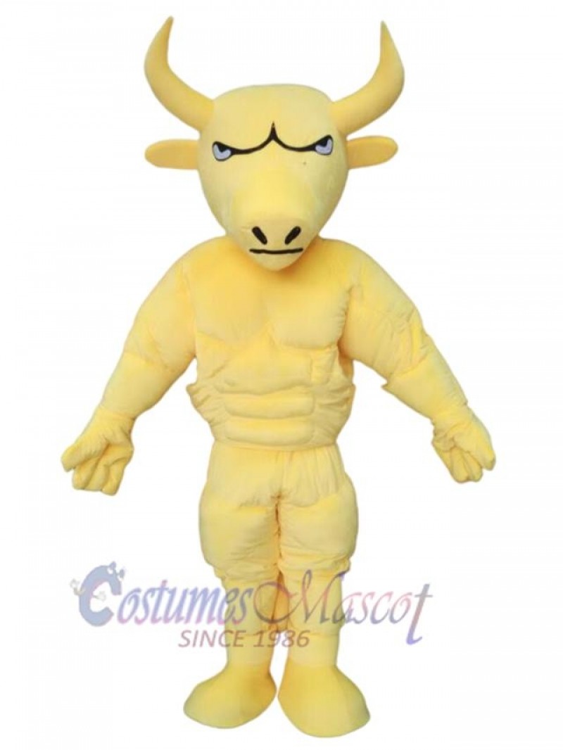 Bull mascot costume
