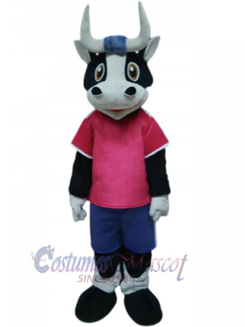 Bull mascot costume