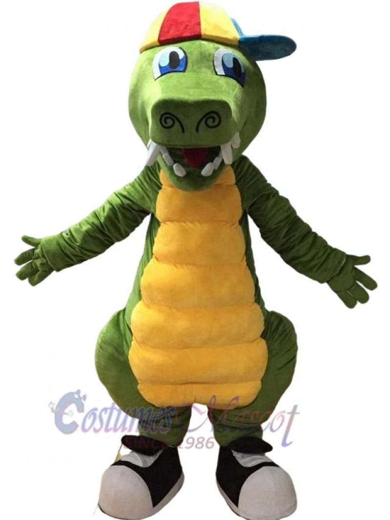 Crocodile mascot costume