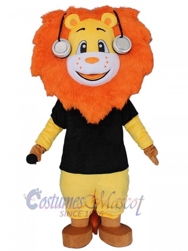 Lion mascot costume