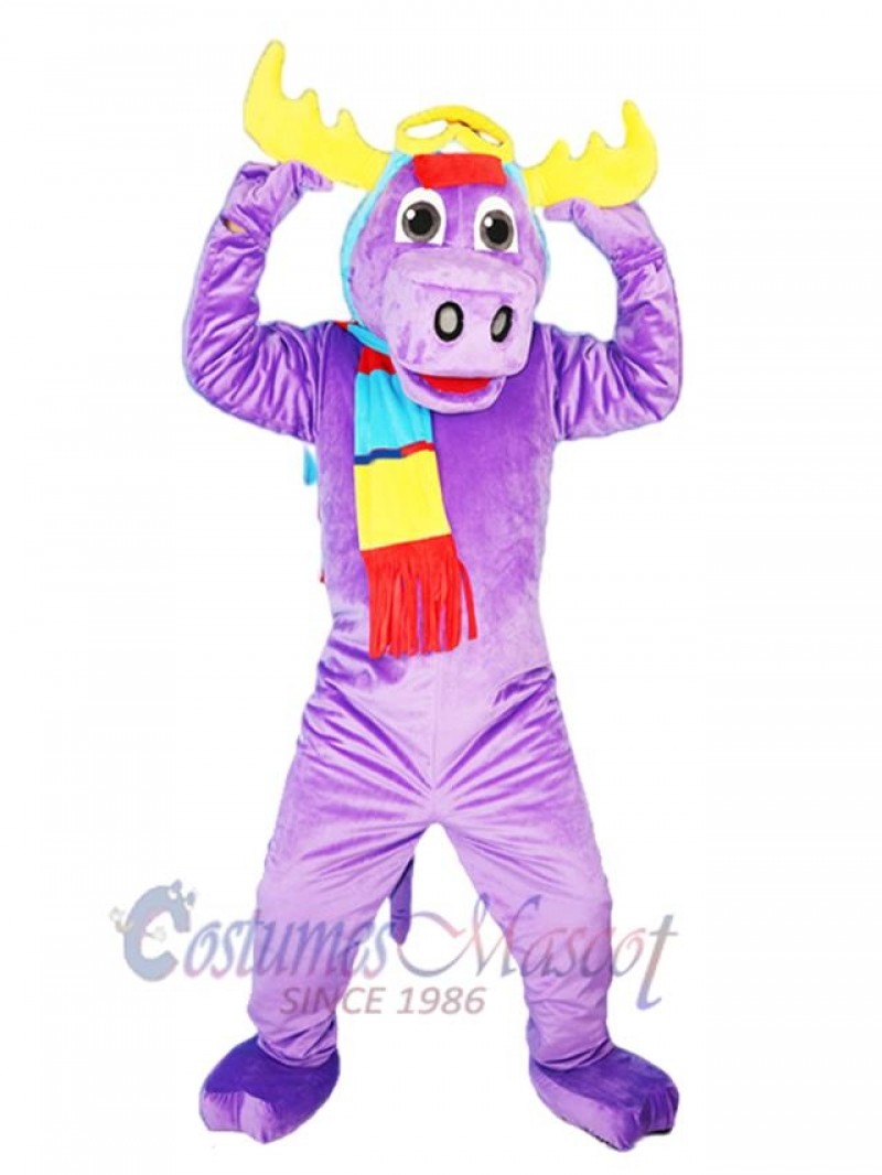 Moose mascot costume