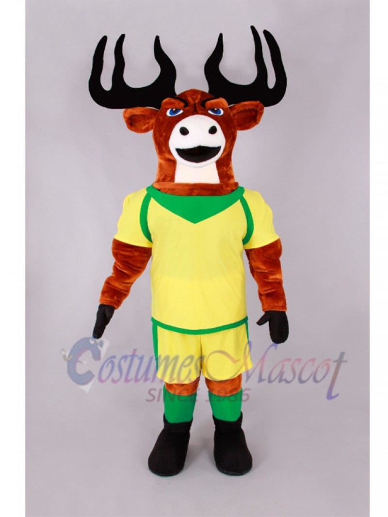 Reindeer mascot costume