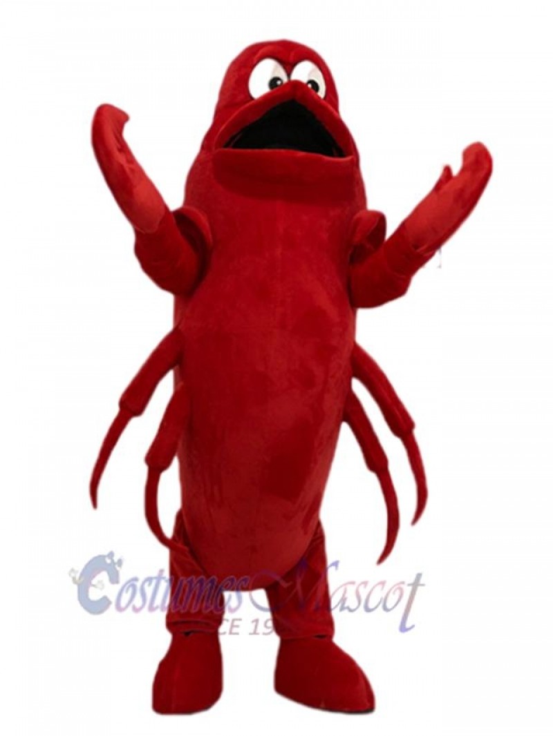 Lobster mascot costume