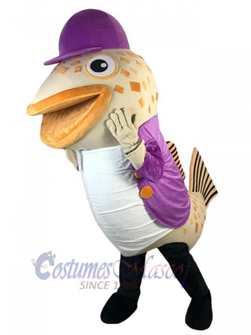 Fish mascot costume