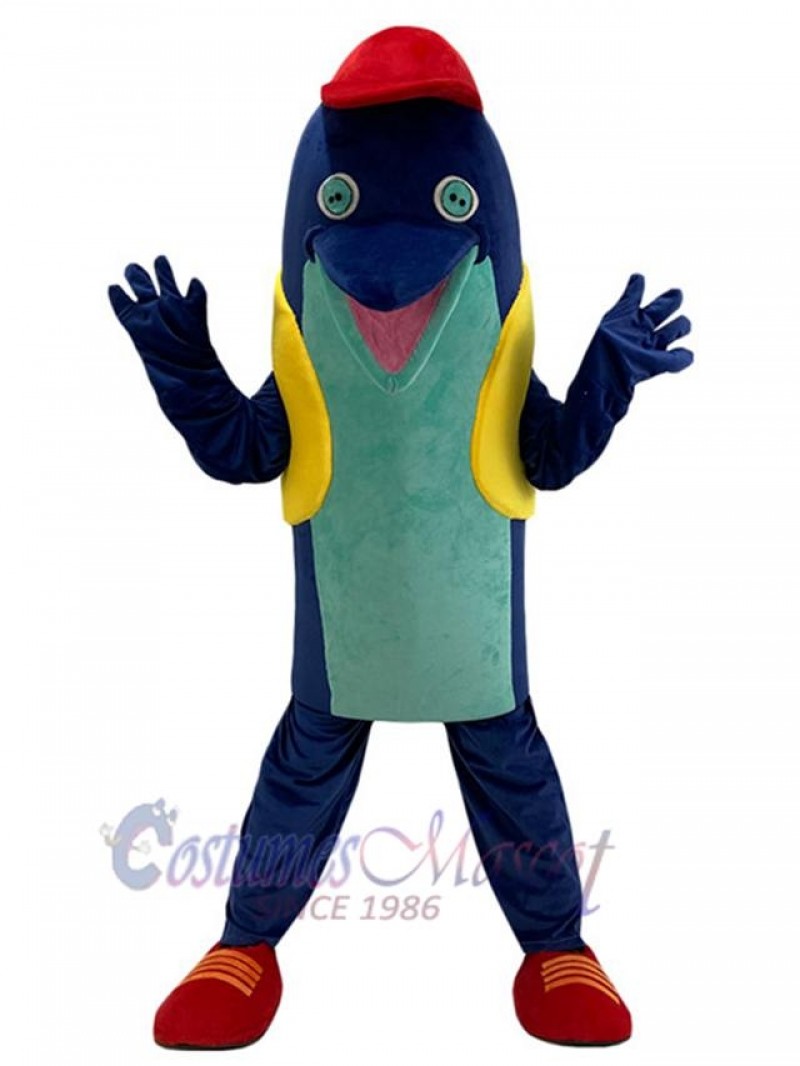 Dolphin mascot costume