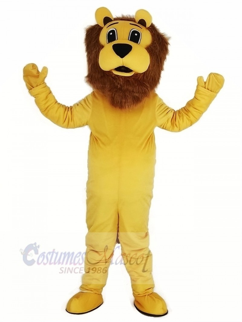 Lion Plush Adult Mascot Costume Animal	