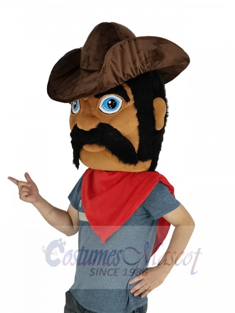 Cowboy mascot costume