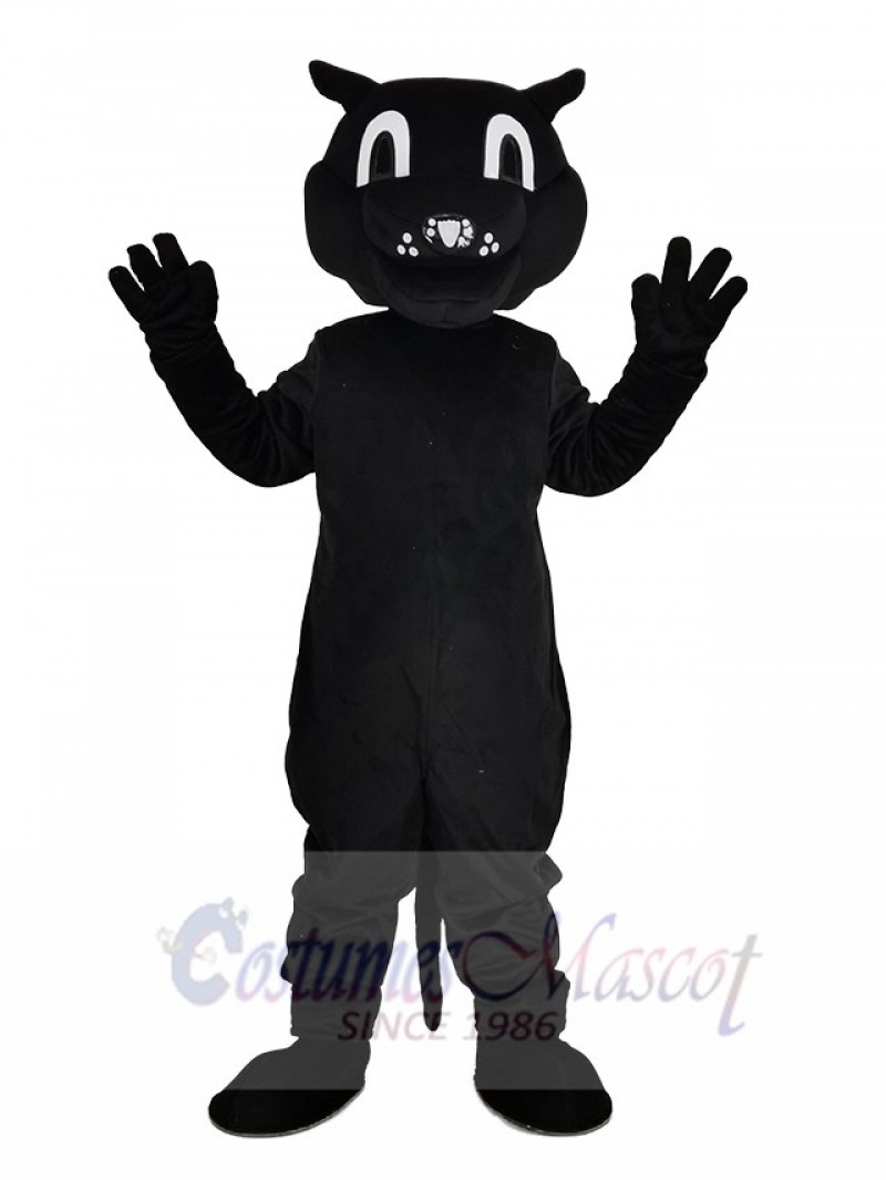 Funny Black Patrick Panther Mascot Costume Animal
