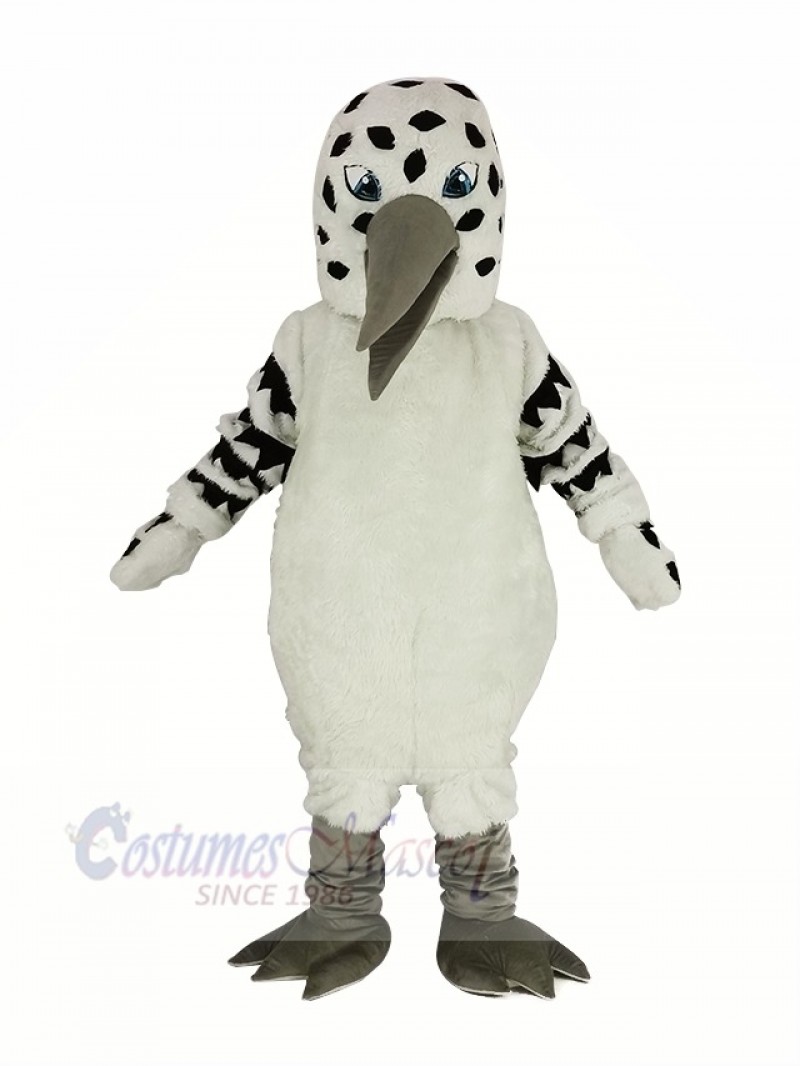 New Black and White Sandpiper Bird Mascot Costume Animal	