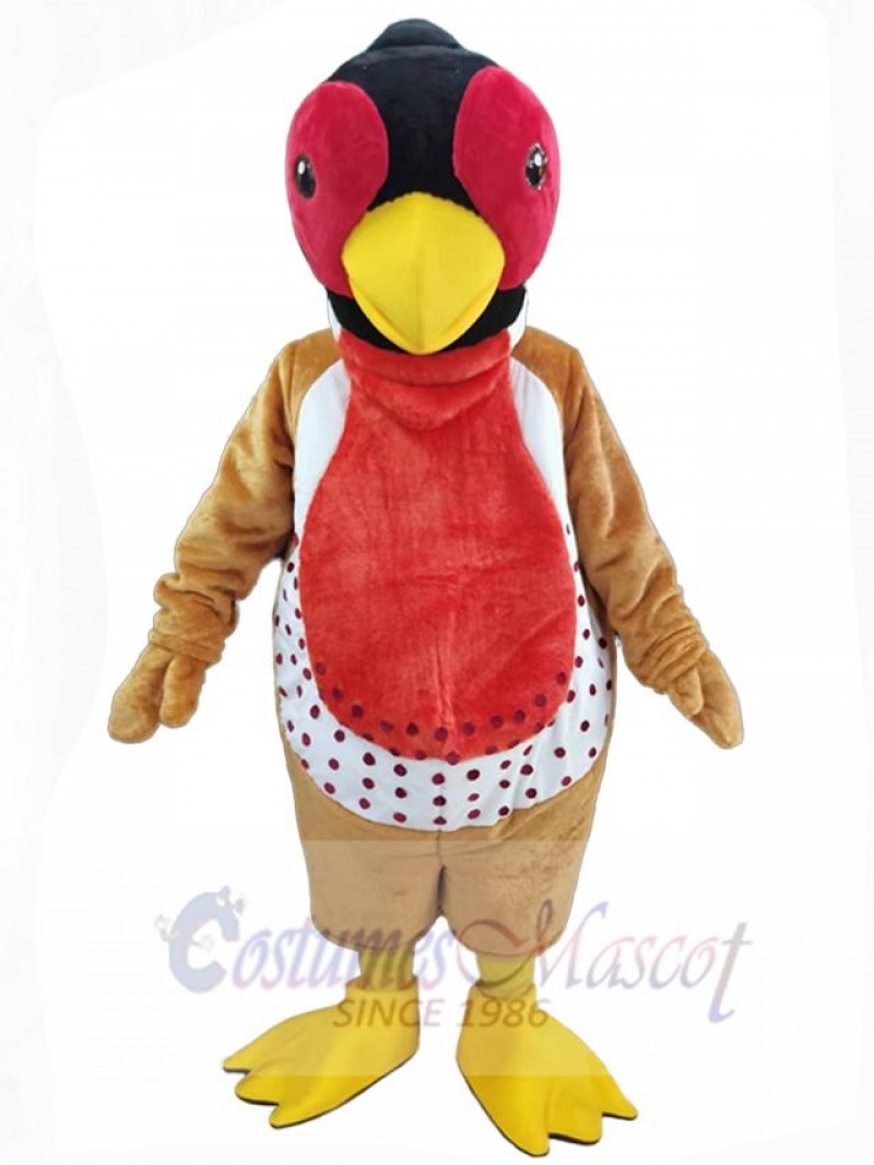 Pheasant mascot costume