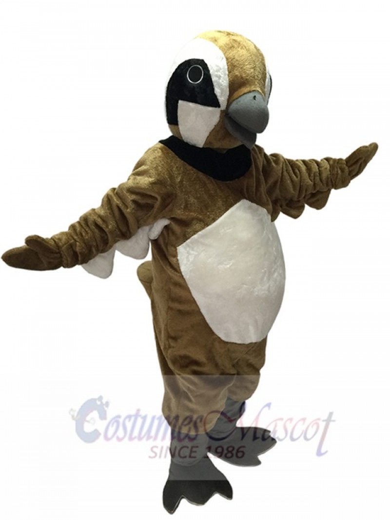 Cute Brown Quail Mascot Costume