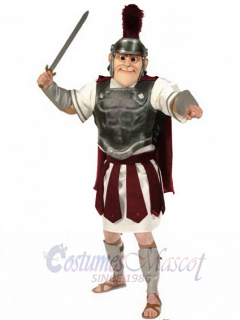 Troy Trojan Warrior mascot costume